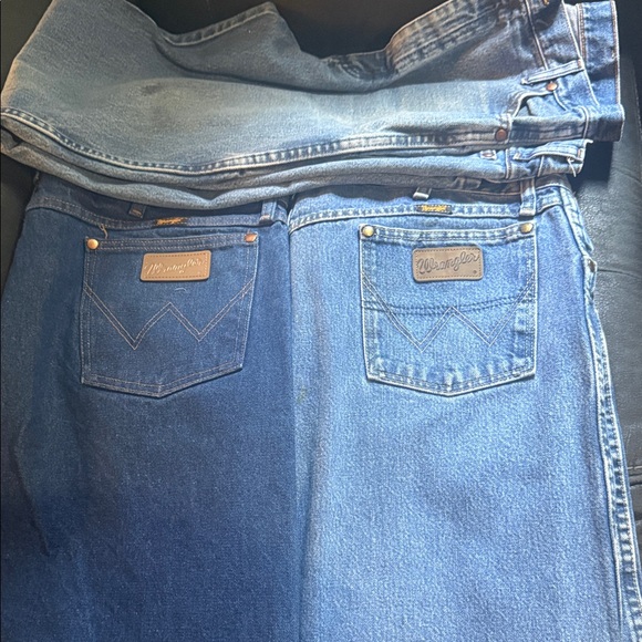 Wrangler Men's Jeans 3 pairs - Picture 1 of 9